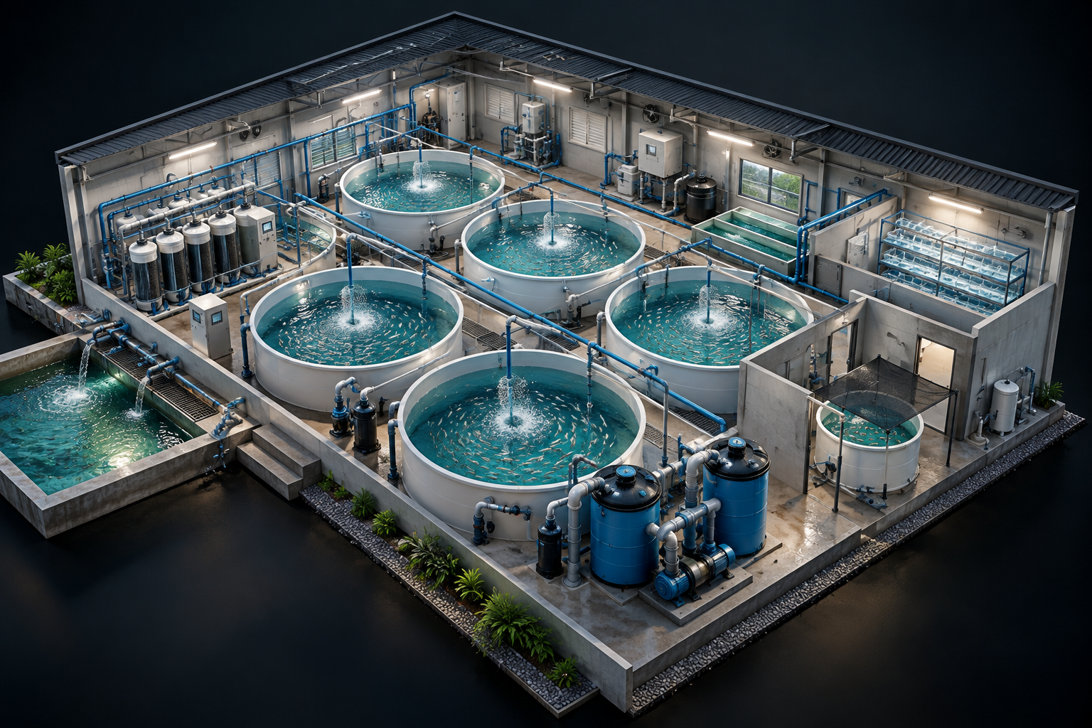Integrated aquaculture project
